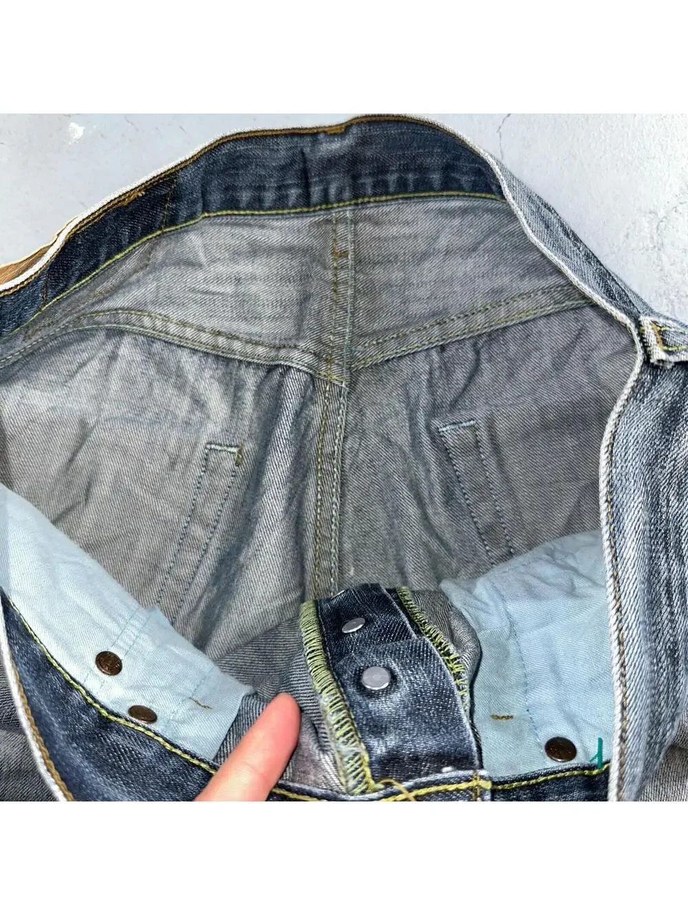 Levis 501 Vintage Y2K XX Straight Leg Jeans Blue Med Wash 33x30 Act 32x28
